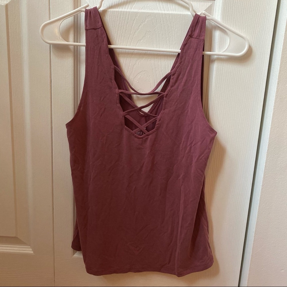 American Eagle Mauve Tank Top